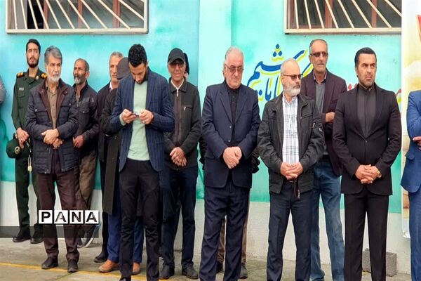 مراسم استقبال از شهید گمنام در دبستان شهید قدوسی کلوده