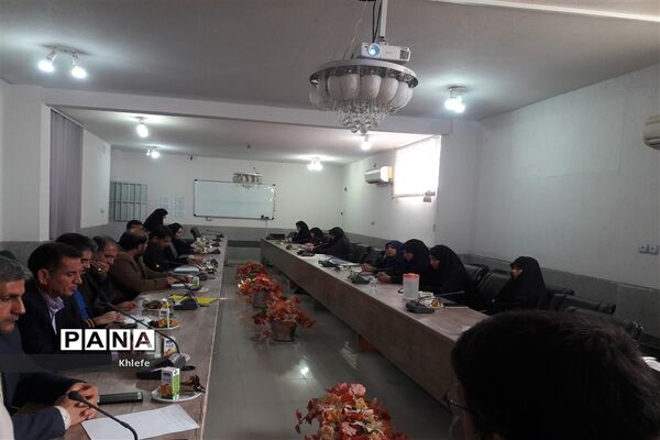 جلسه شورای برنامه‌ریزی سازمان دانش‌آموزی شهرستان شادگان