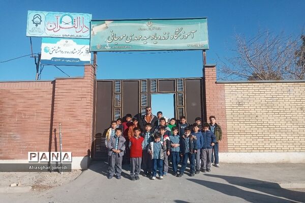 اردوی دانش‌آموزان آموزشگاه‌های شیخ جنید و علامه طباطبایی در دارالقرآن شهرستان پیشوا