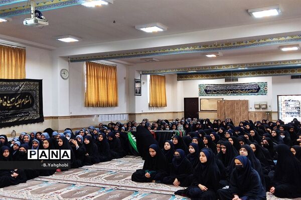 جلوه هایی از ارادت دانش‌آموزان مدارس قم به اهل بیت(ع) و شهدا-1