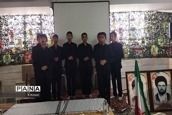 جلوه هایی از ارادت دانش‌آموزان مدارس قم به اهل بیت(ع) و شهدا-1