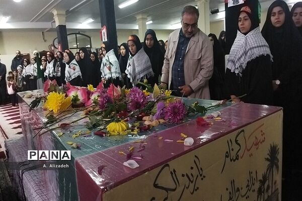 جلوه هایی از ارادت دانش‌آموزان مدارس قم به اهل بیت(ع) و شهدا-1