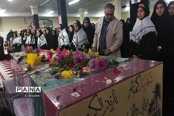 جلوه هایی از ارادت دانش‌آموزان مدارس قم به اهل بیت(ع) و شهدا-1