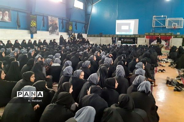 جلوه‌هایی از ارادت دانش‌آموزان مدارس قم به اهل بیت(ع) و شهدا-2