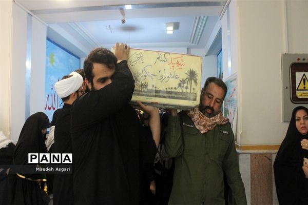 جلوه‌هایی از ارادت دانش‌آموزان مدارس قم به اهل بیت(ع) و شهدا-2