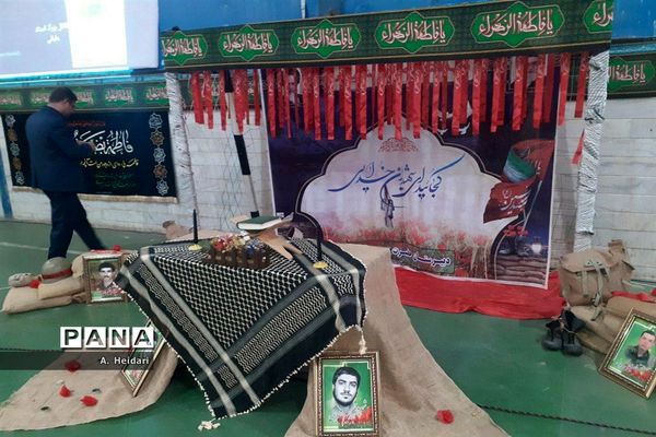 جلوه‌هایی از ارادت دانش‌آموزان مدارس قم به اهل بیت(ع) و شهدا-2