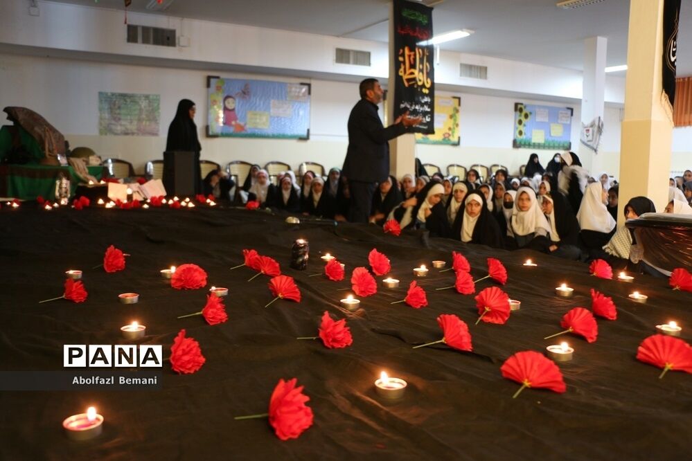 جلوه‌هایی از ارادت دانش‌آموزان مدارس قم به اهل بیت(ع) و شهدا-2