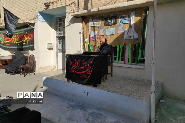 جلوه‌هایی از ارادت دانش‌آموزان مدارس قم به اهل بیت(ع) و شهدا-2