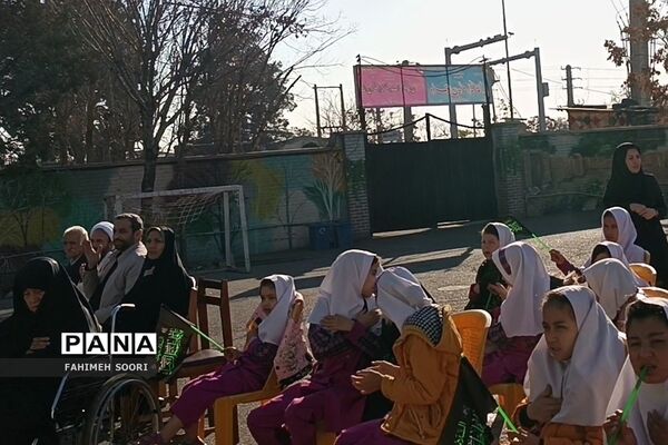 مراسم عزاداری وفات حضرت ام البنین(س) در دبستان ام البنین کهریزک