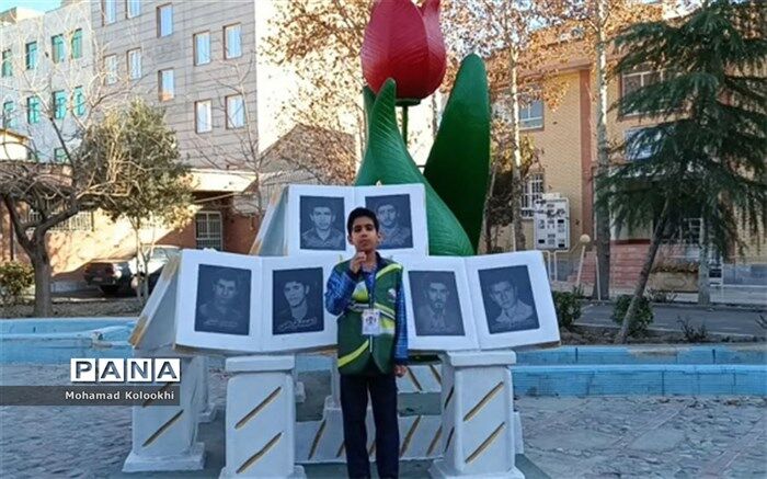 دعوت دانش‌آموز خبرنگار پانا به حضور در اجتماع فرزندان حاج قاسم‌/ فیلم