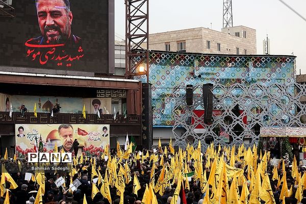 تشییع پیکر شهید «سید رضی موسوی»