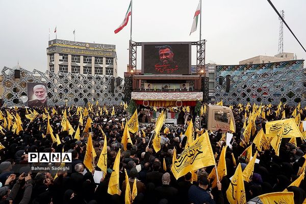 تشییع پیکر شهید «سید رضی موسوی»