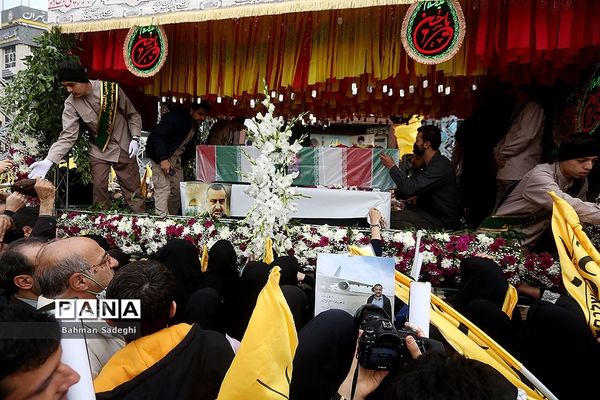 تشییع پیکر شهید «سید رضی موسوی»