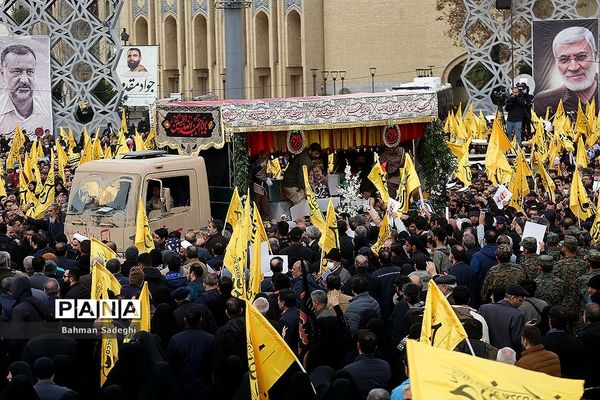 تشییع پیکر شهید «سید رضی موسوی»