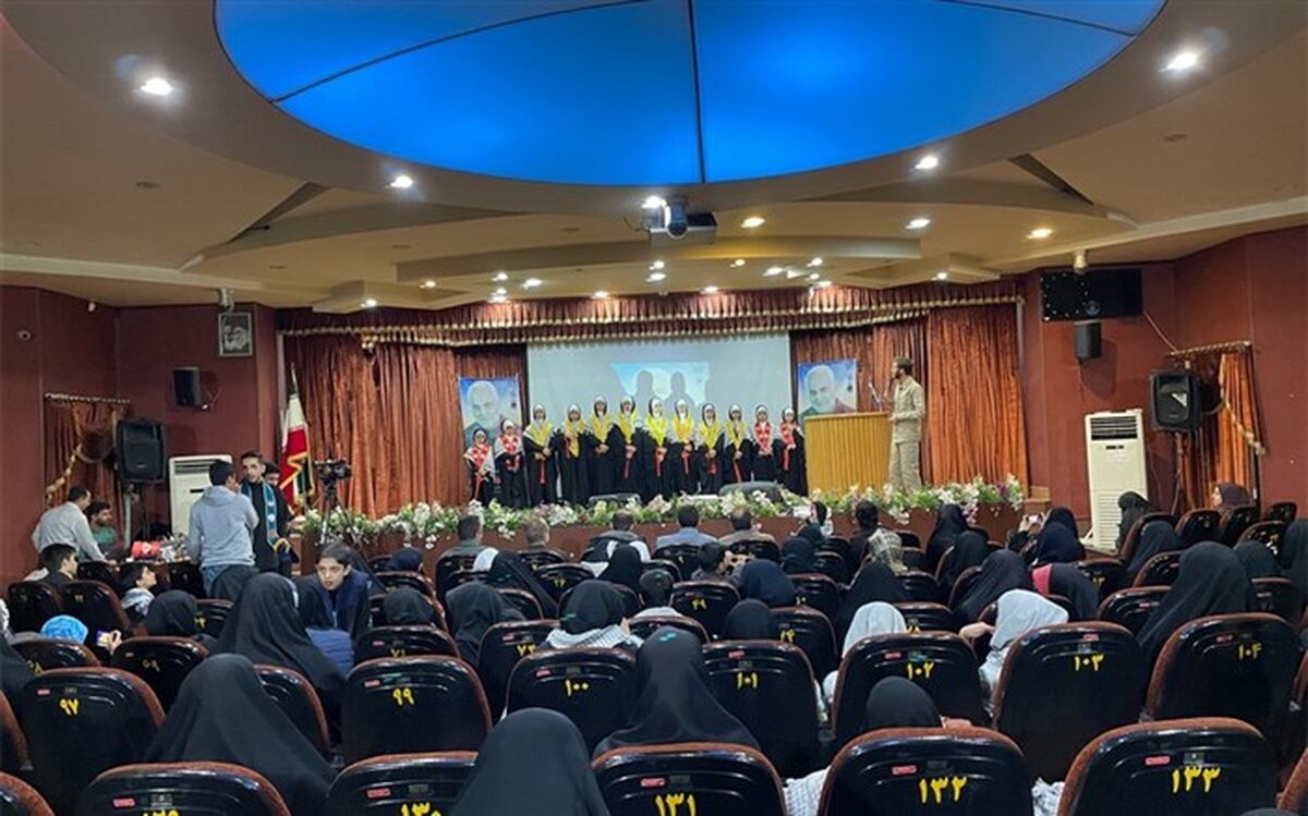 حضور پرشور دانش‌آموزان اصفهانی در اجتماع فرزندان حاج قاسم/فیلم