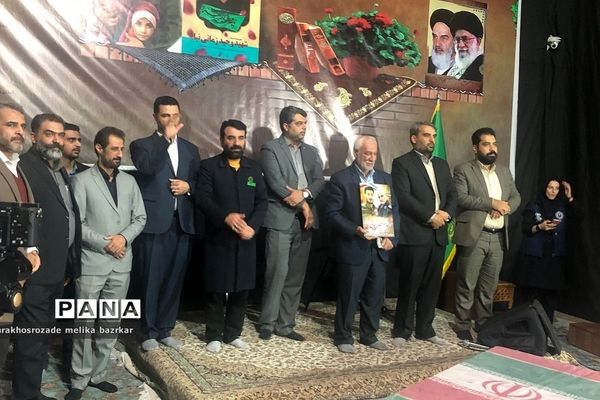 ‌مراسم گرامیداشت شهادت حاج قاسم سلیمانی در ناحیه دو شهرری