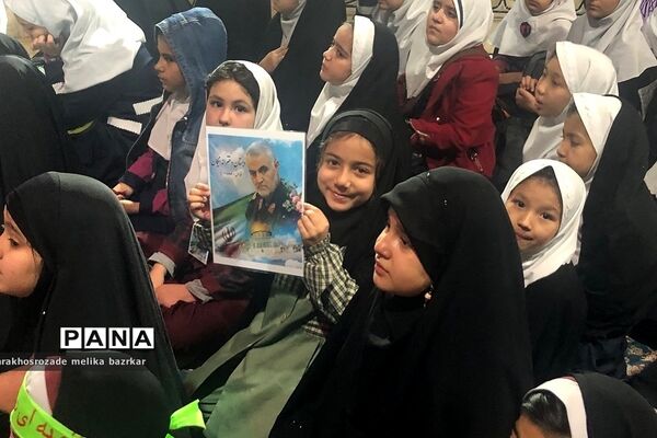 ‌مراسم گرامیداشت شهادت حاج قاسم سلیمانی در ناحیه دو شهرری