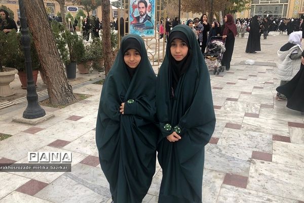 ‌مراسم گرامیداشت شهادت حاج قاسم سلیمانی در ناحیه دو شهرری