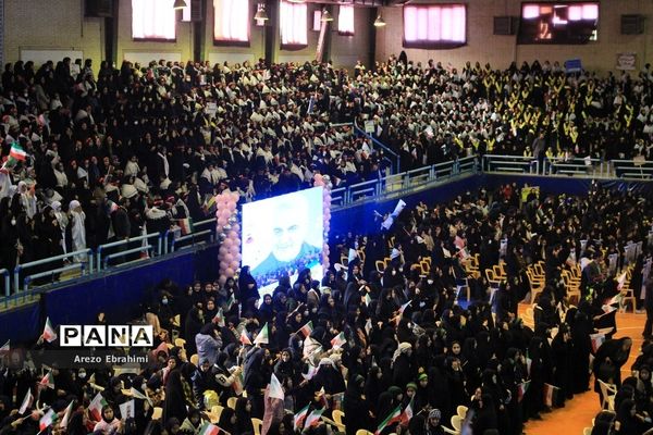 تجمع 6000 نفری دختران سلیمانی در کرمان