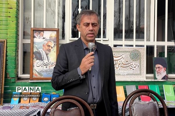 اجتماع فرزندان سردار دلها شهید حاج قاسم سلیمانی در دبیرستان حاج قاسم سلیمانی شهرستان پردیس