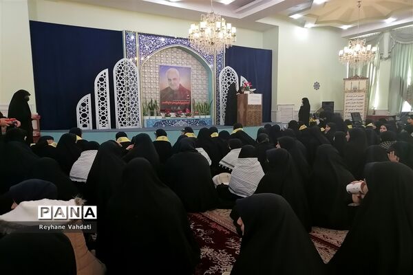 اجتماع فرزندان حاج قاسم در دارالقرآن مرکزی‌ مشهد