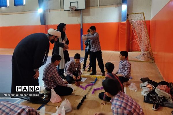 برگزاری مسابقات دومینو در مدارس ناحیه یک شیراز