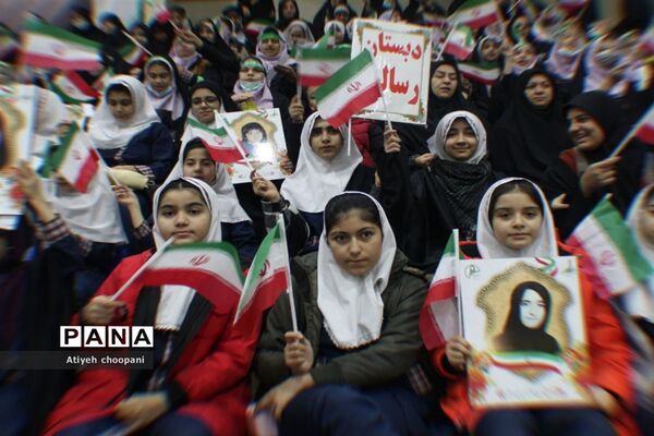 اجتماع بزرگ دختران حاج قاسم