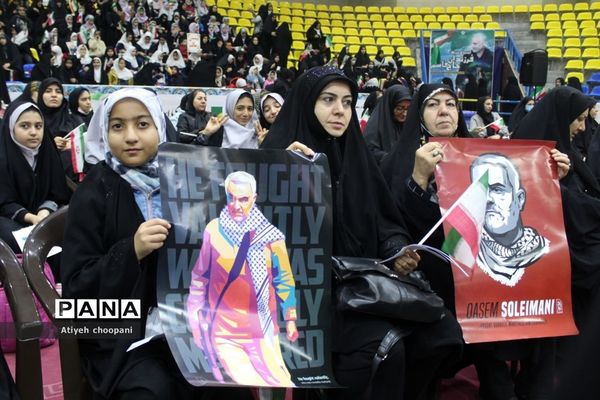 اجتماع بزرگ دختران حاج قاسم