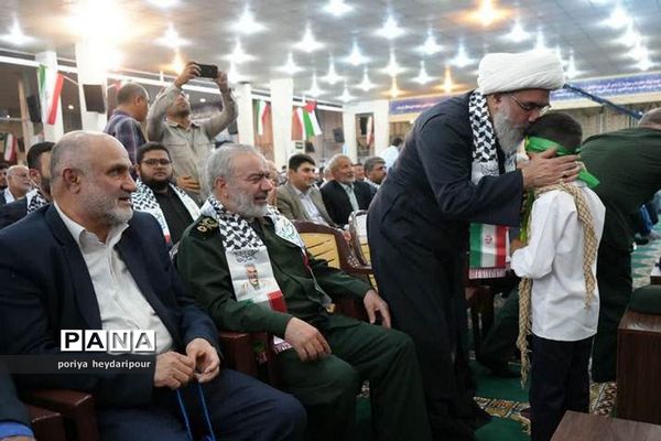 مراسم یادواره ۵٨۶ شهید شهرستان بوشهر