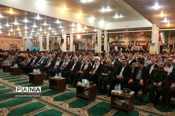 مراسم یادواره ۵٨۶ شهید شهرستان بوشهر