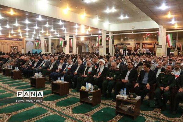 مراسم یادواره ۵٨۶ شهید شهرستان بوشهر