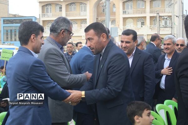 اجتماع فرزندان حاج قاسم در برازجان
