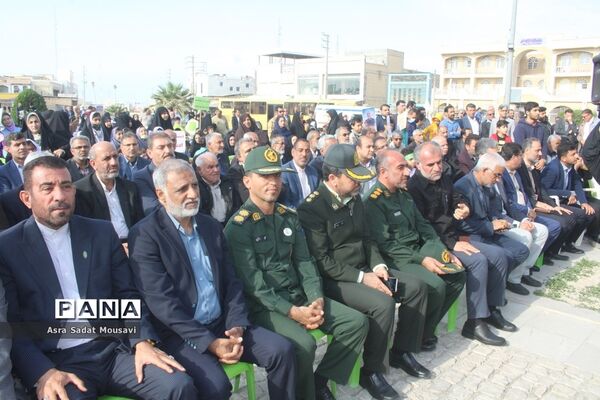 اجتماع فرزندان حاج قاسم در برازجان