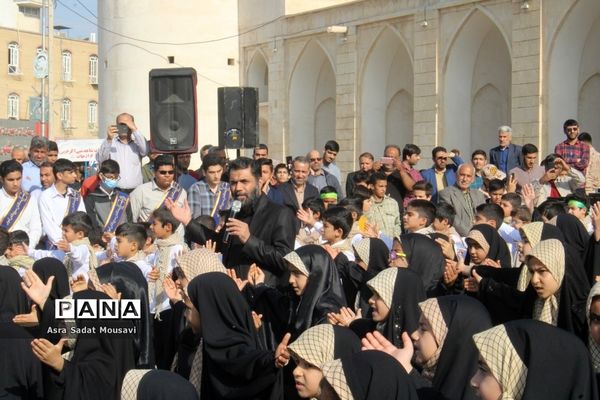 اجتماع فرزندان حاج قاسم در برازجان