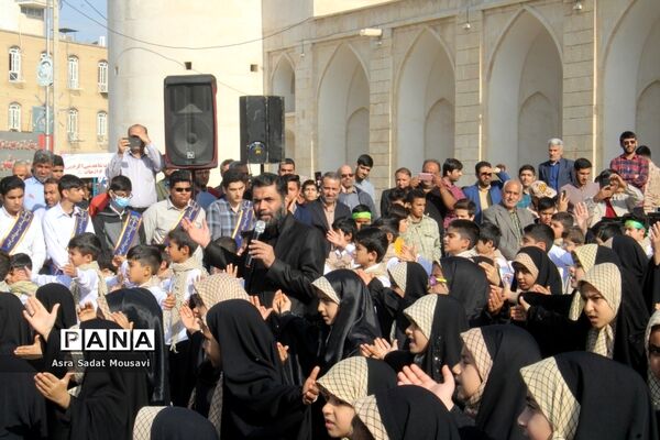 اجتماع فرزندان حاج قاسم در برازجان