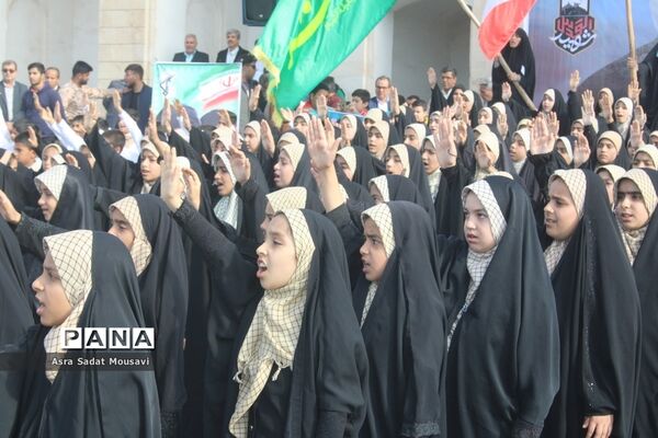 اجتماع فرزندان حاج قاسم در برازجان