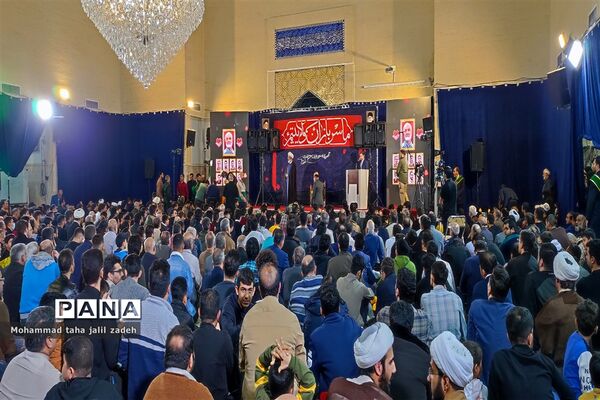 گرامیداشت سالگرد شهادت سردار سلیمانی ‌در مصلی پرند
