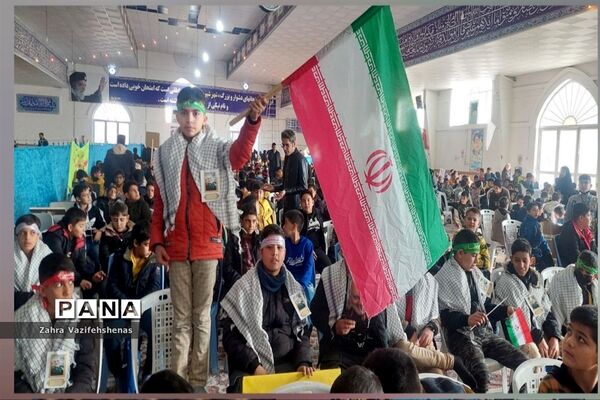 همایش بزرگ فرزندان حاج قاسم در شهرستان شیروان