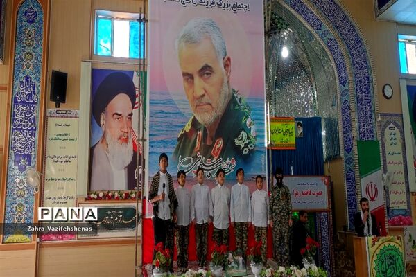 همایش بزرگ فرزندان حاج قاسم در شهرستان شیروان