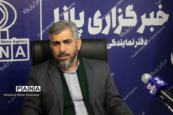 نشست خبری مدیر هسته گزینش اداره کل آموزش و پرورش خوزستان