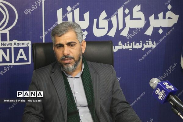 نشست خبری مدیر هسته گزینش اداره کل آموزش و پرورش خوزستان