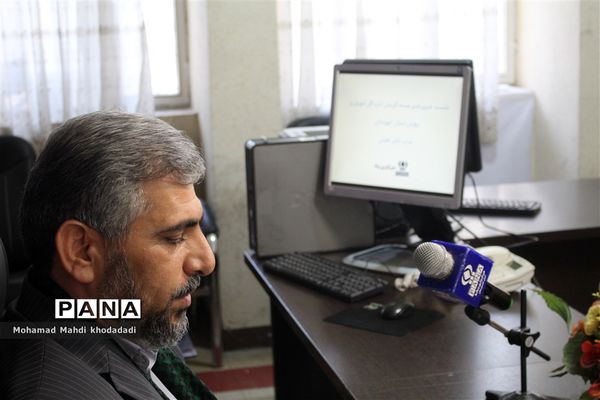 نشست خبری مدیر هسته گزینش اداره کل آموزش و پرورش خوزستان