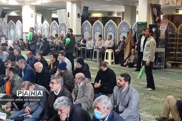 برگزاری مراسم نهم دی ماه در مصلای شهرستان پردیس