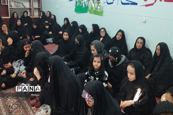 مراسم یادبود خیر مدرسه‌ساز شهر جوادآباد