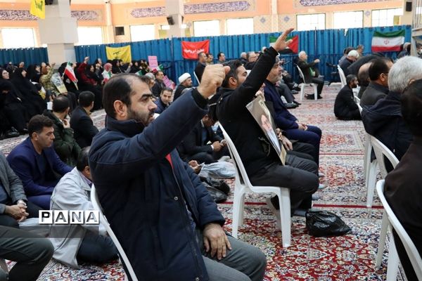 مراسم گرامیداشت یوم الله 9 دی در مرکز استان خراسان شمالی