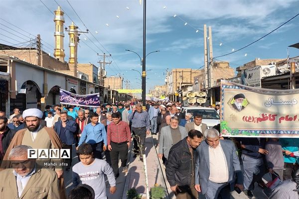 راهپیمایی 9 دی روز بصیرت و میثاق با ولایت در شهرستان بهبهان