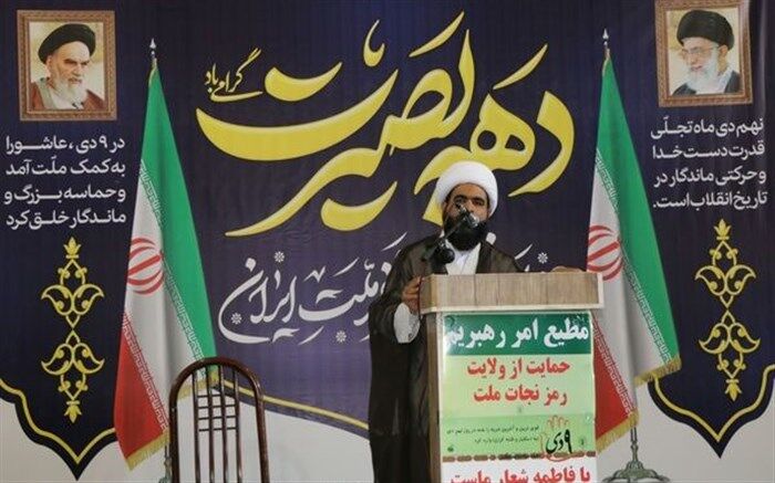 آیین بزرگداشت حماسه ۹ دی، روز میثاق با ولایت در رودان برگزار شد/ فیلم