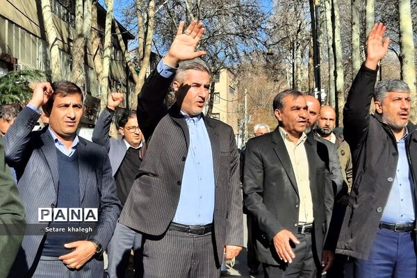 اجتماع بزرگ حماسه ۹ دی در شهرستان دماوند