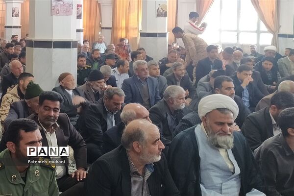 برگزاری مراسم بزرگداشت حماسه ۹ دی در خلیل‌آباد
