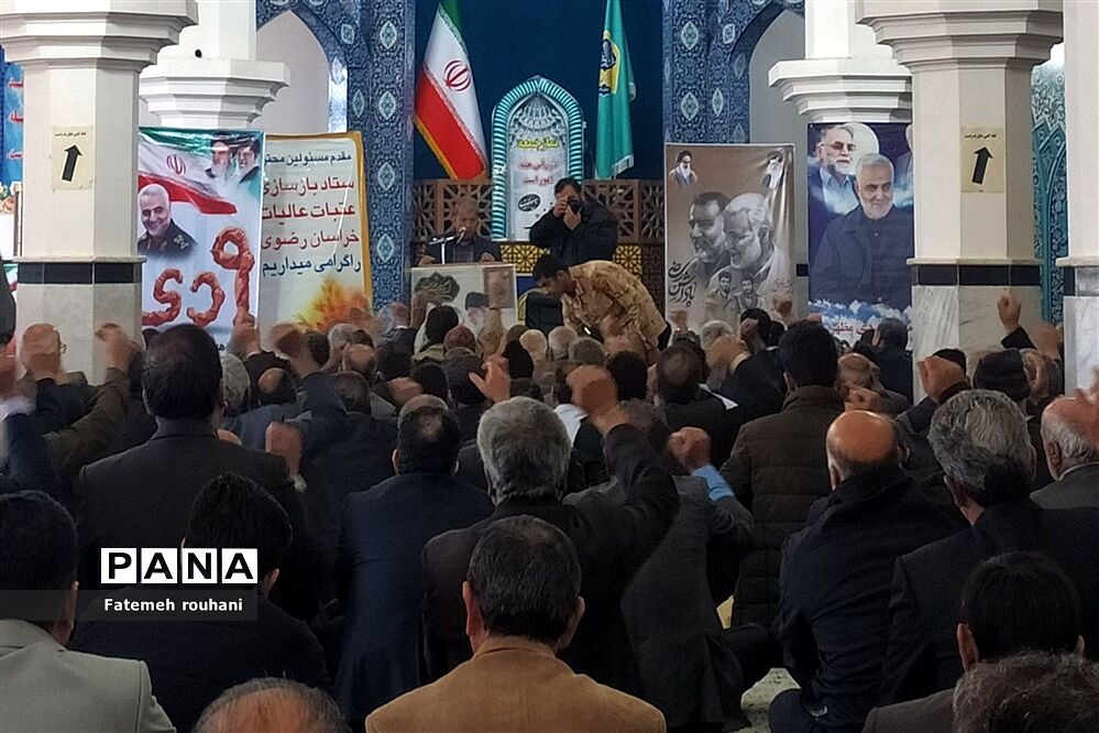 برگزاری مراسم بزرگداشت حماسه ۹ دی در خلیل‌آباد
